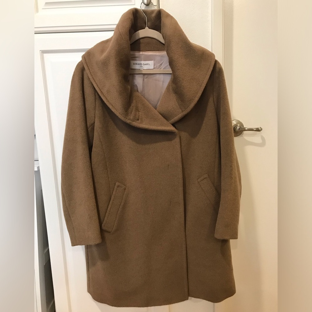 Gerard Darel women wool coat SZ 44